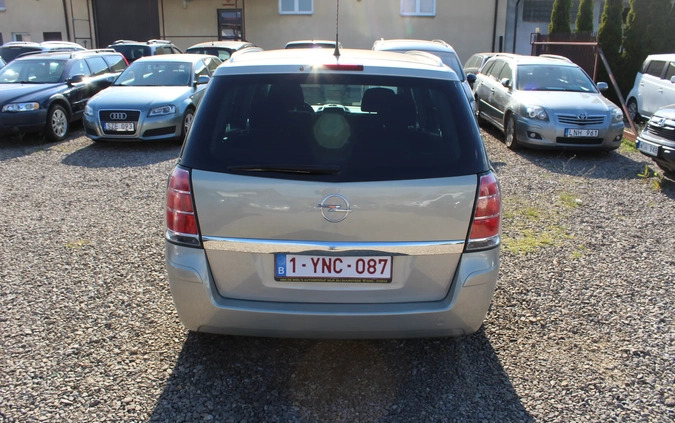 Opel Zafira cena 18900 przebieg: 244519, rok produkcji 2008 z Rzepin małe 301